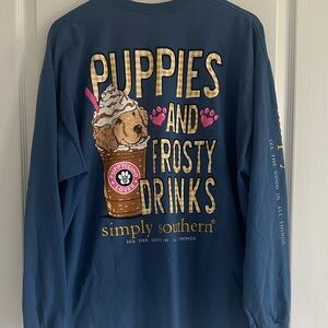 Simply Southern Puppies Long Sleeve Tee